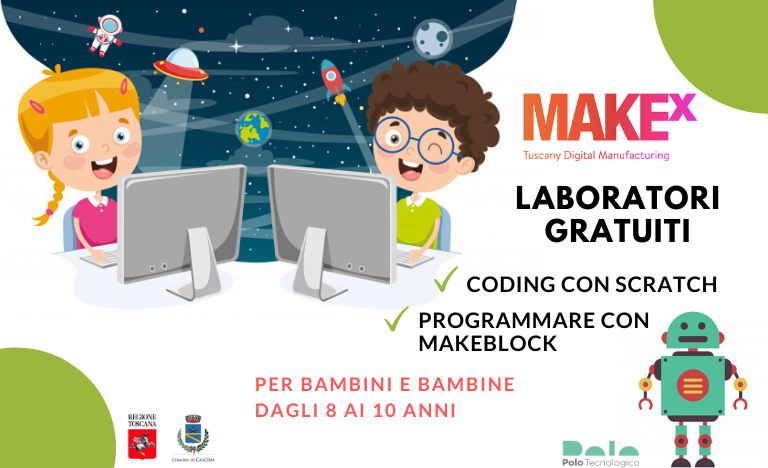 Laboratori gratuiti di coding per bambini